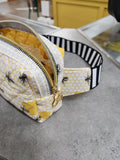 Handmade Honeybee and Comb Hip Bag/ Fanny Pack