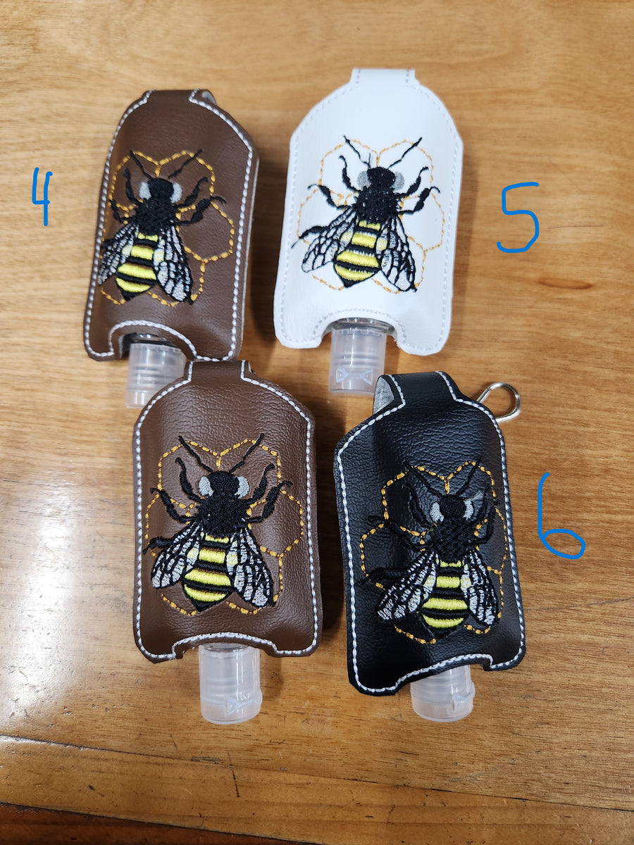 Handmade Hand Sanitizer Holders with Sanitizer Miller Bee Supply