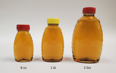 Classic Honey Jars 8 oz. Case of 12 - #B553