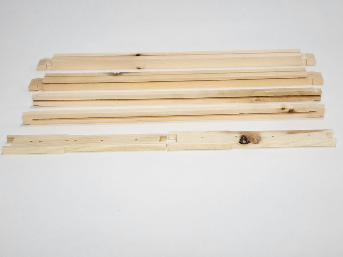 Deep 9 1/8" Frames Unassembled 2 W903 Miller Bee Supply