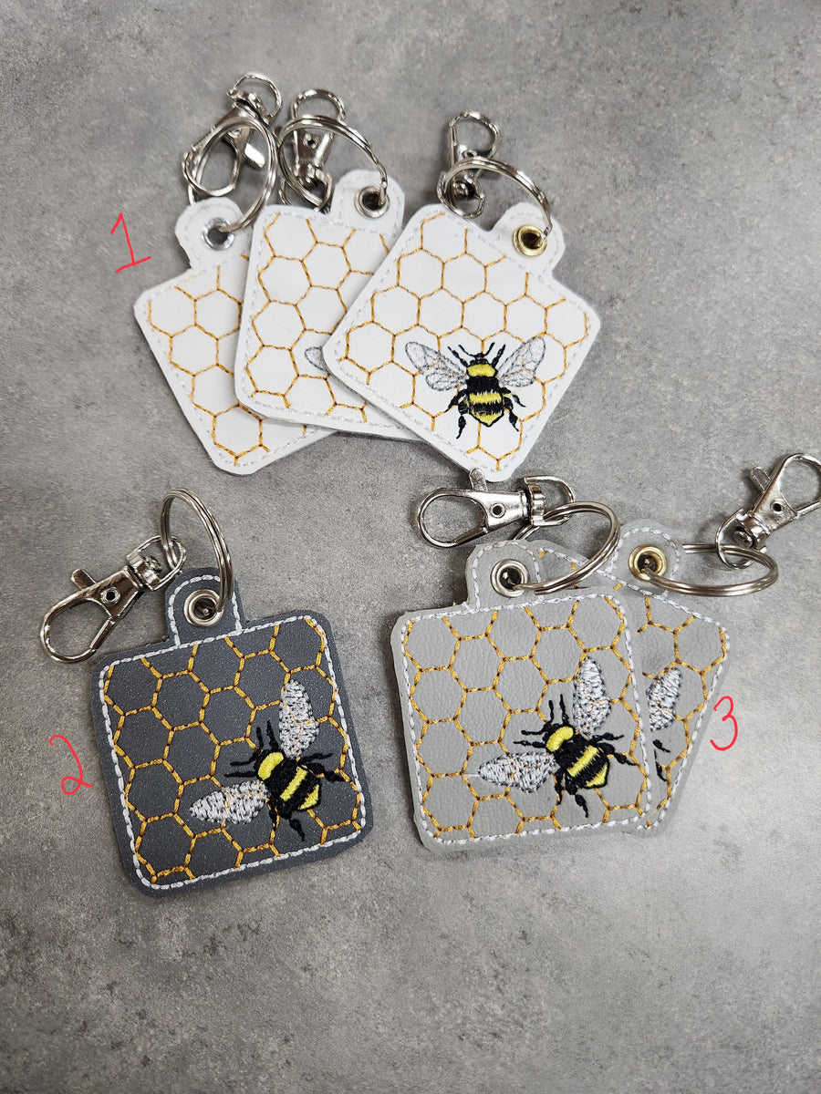 Very Small Key Chain Example Handmade Tiny Keychains – Miller Bee Supply