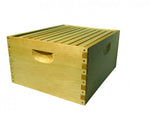Assembled 8 Frame Hive Body with Plastic Foundation - #A8F921