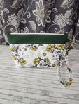 Floral Bee Pouch/ Purse