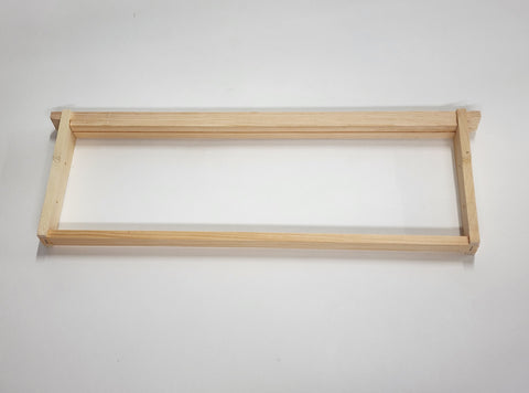 Grooved Bee Frame Assembled Medium 6 1/4